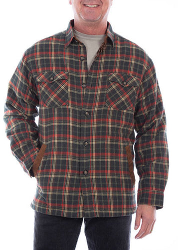 Mens Forest Sherpa Flannel - Farm Town Floral & Boutique