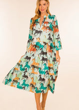 Load image into Gallery viewer, All The Pretty Horses Dress - Farm Town Floral &amp; Boutique

