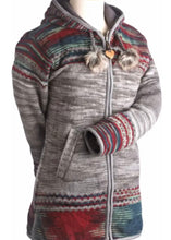 Load image into Gallery viewer, Jewel Wool Knit Sweater Coat - Farm Town Floral &amp; Boutique
