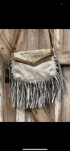 Load image into Gallery viewer, Wild Horses Leather Handbag - Farm Town Floral &amp; Boutique
